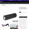 33cm Spike Sport Foam Massage Stic
