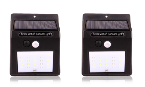 One, Two or Four Solar 20 LED Sensor Wall Light - Image 7