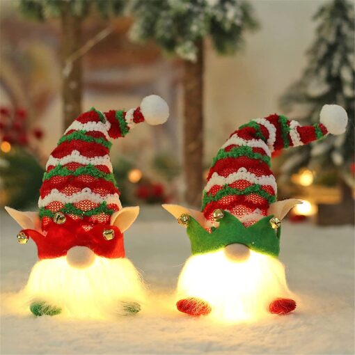 Gnomes Christmas Decorations with LED Light - Image 10