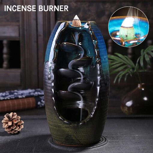Waterfall Incense Burner with Optional 120 Cones - Image 3
