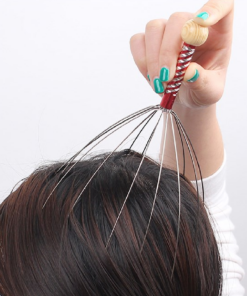 Alternative view of One or Two Octopus Relaxing Scalp Massagers