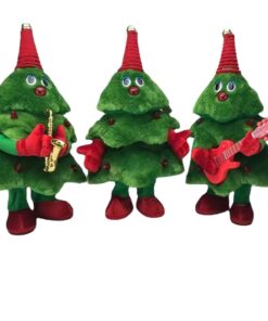 Alternative view of Dancing Christmas Tree Plush Xmas Tree Musical Deco