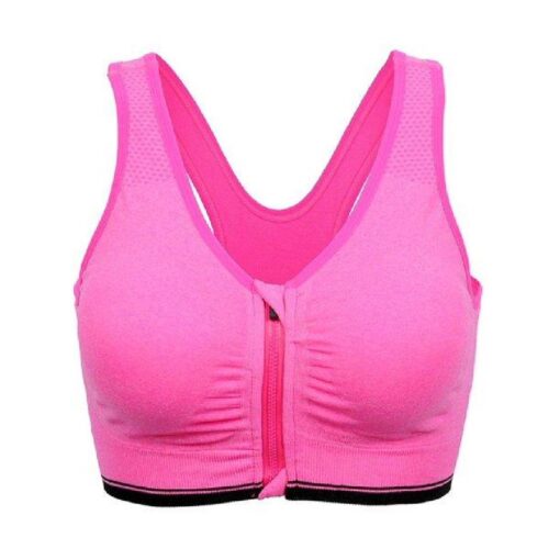 Women's Fitness Front Closure Push Up Bra - Image 30