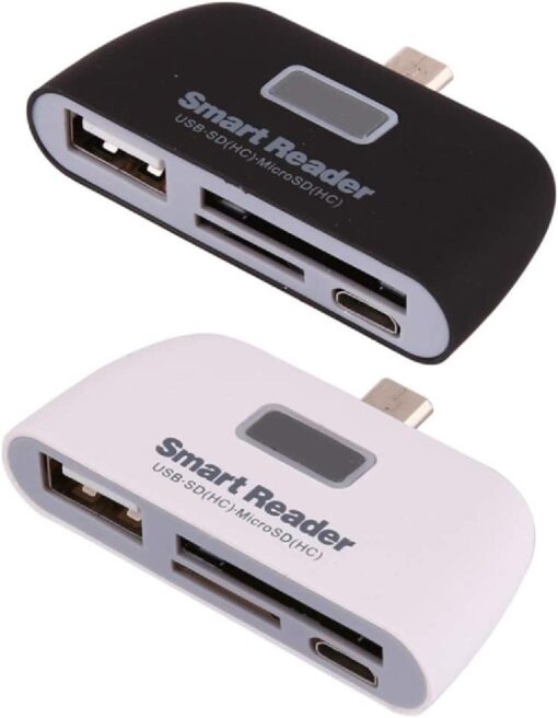 One or Two Pieces Multifunctional Smart 4 In 1 Type C Adapter - Image 7
