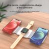 3 in 1 Magnetic Foldable Wireless Charging Station with vide