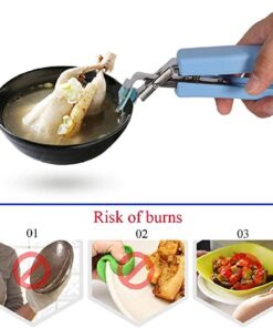 Anti-Scald Hot Bowl Holder Dish Clam
