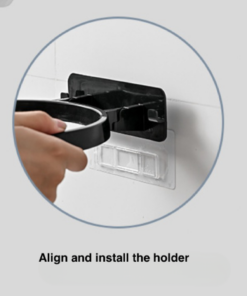 Alternative view of One, Two or Four Wall-Mounted Sports Ball Holders with Hooks