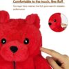 Winter Warm Cozy Plush Teddy Bear Solid Color Slippers
