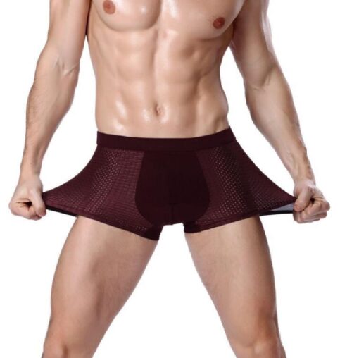 One-, Four-, Eight or Twelve Pack of Men's Breathable Mesh Boxer - Image 14