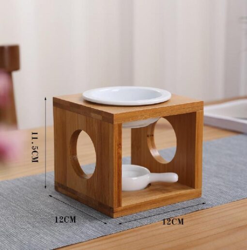 Wooden Ceramic Wax Melt Warmer
