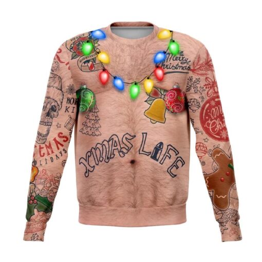 Funny Hoodie Xmas Pullover Sweatshirt - Image 3