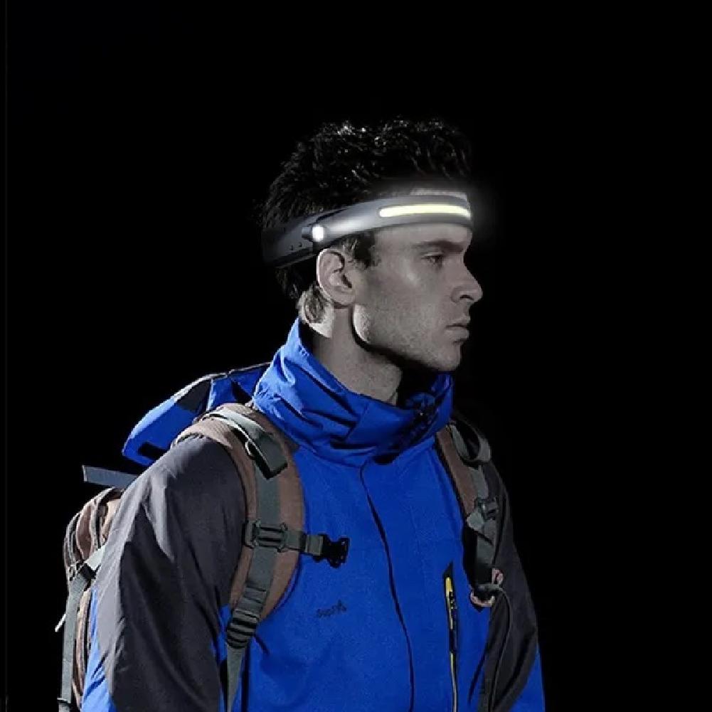 One or Three Stipes Rechargeable LED Headlamp Flashlights - Image 3