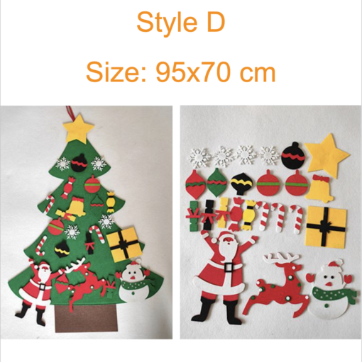 Kids Felt Christmas Tree Kit - Early Black friday drop - Image 18
