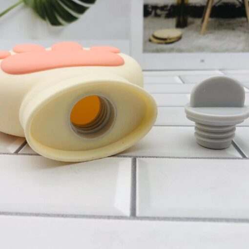 Cat Paw Shape Silicone Hot Water Bottle Cove - Image 7