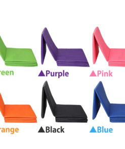 Alternative view of Portable 4mm Thick Anti-slip Foldable Yoga Pilates Ma
