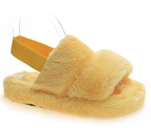 Women's Fluffy Sliders - Image 10