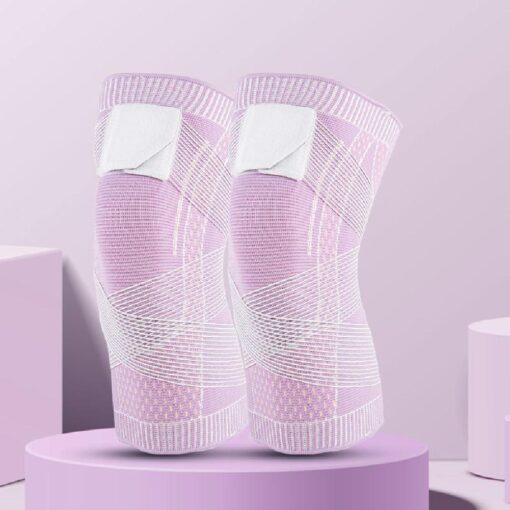 One or Two Pieces Plus Size Knee Brace Support Warm Knee Sleeve - Image 2