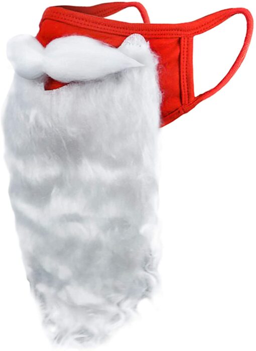 One or Two Pieces Santa Beard Mask