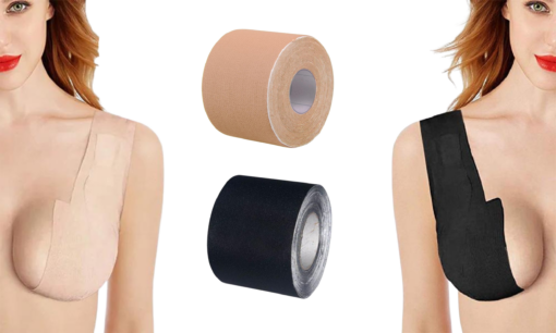 One or Two 5M Invisible Breast Lift Tapes Fits All Cups _