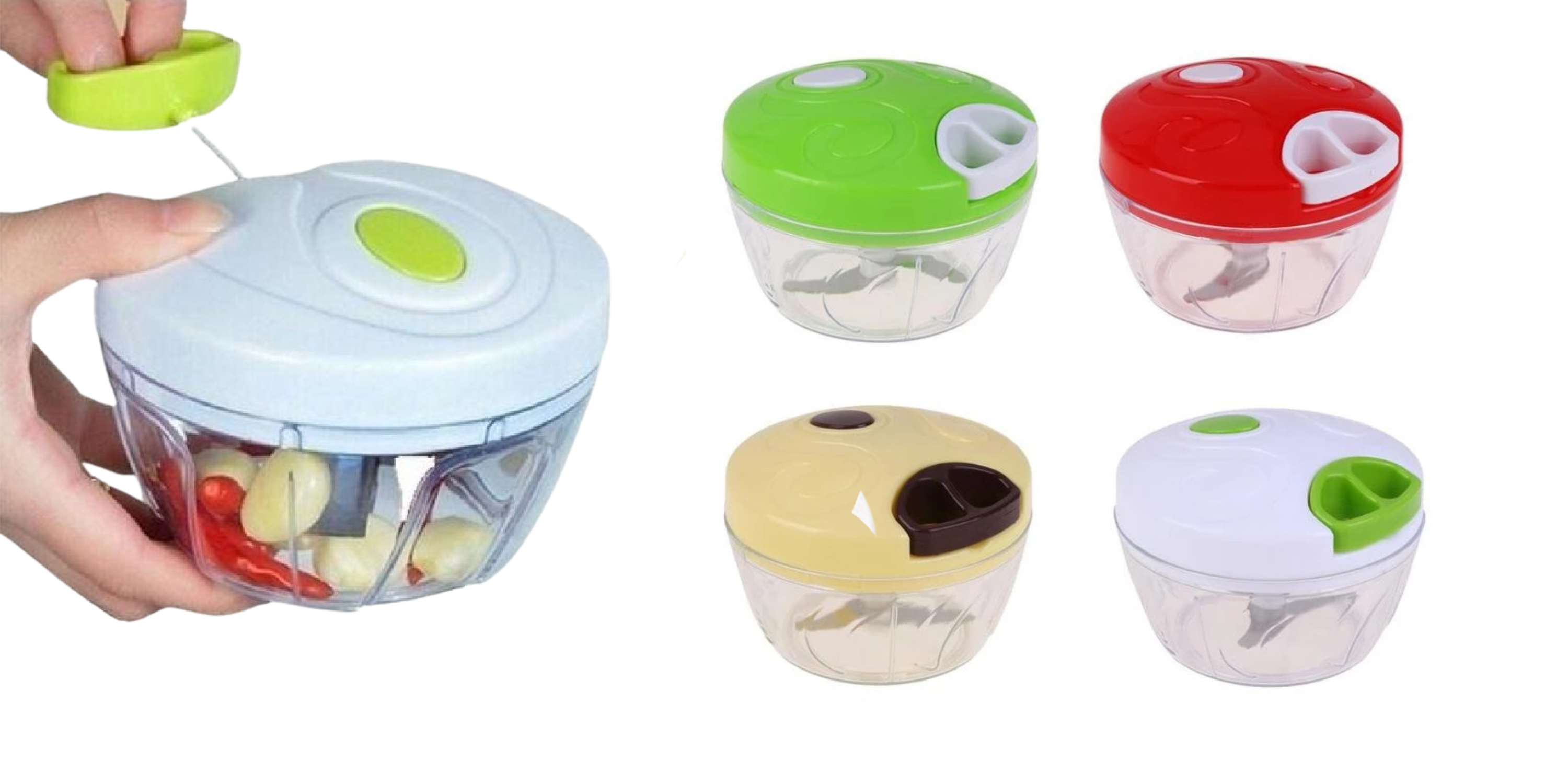 Multifunction Household Food Processor Manual Meat Crusher Choppe - Image 8