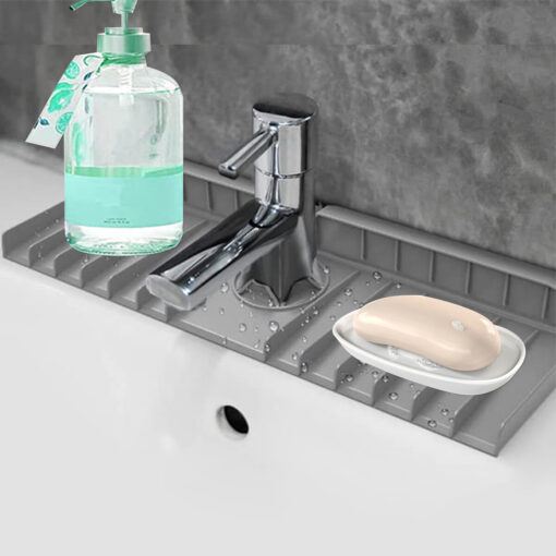 One or Two Pieces Faucet Splash Catcher - Image 5