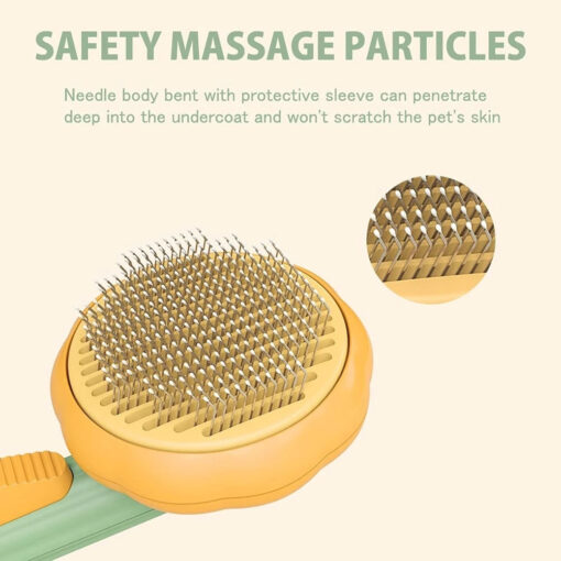 Pumpkin Shape Pet Hair Removal Com - Image 9