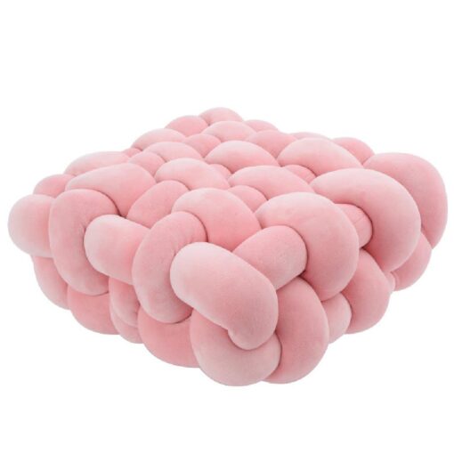Chunky Hand Knit Cushion Pillow - Image 12