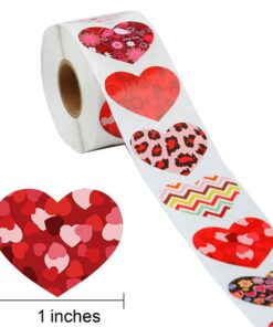 500 or 2000 Pcs I Love You Stickers Stickers