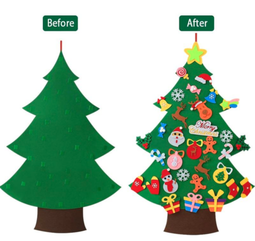 Kids Felt Christmas Tree Kit - Early Black friday drop - Image 14