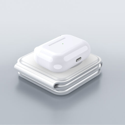 3 in 1 Magnetic Foldable Wireless Charging Station with vide - Image 9