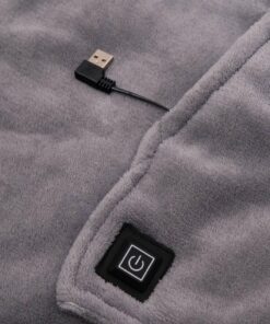 Alternative view of Portable Heated Sherpa Oversized Hoodie Blanket