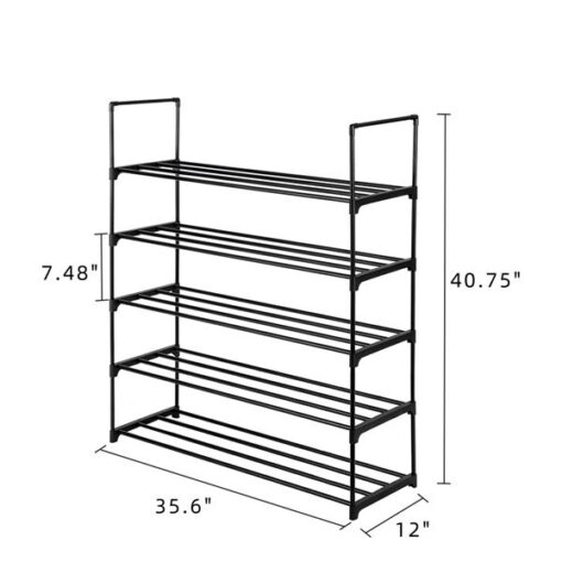 5 Tiers Shoe Rack - Image 6