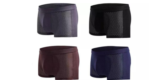 One-, Four-, Eight or Twelve Pack of Men's Breathable Mesh Boxer - Image 9