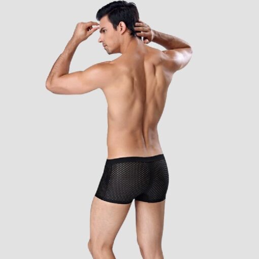 One-, Four-, Eight or Twelve Pack of Men's Breathable Mesh Boxer - Image 5