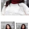 Unisex Winter Neck Warmer Thermal Lined Scar
