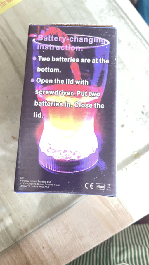 One, Two or Four Coke Flashing LED Light Up Drinking Cup - Image 7