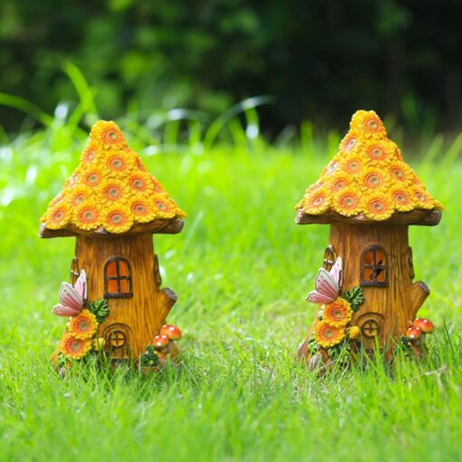 One or Two Solar Powered Fairy Treehouse - Image 5