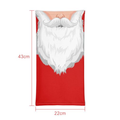 Christmas Neck Gaiter Face Mask Print - - Image 16