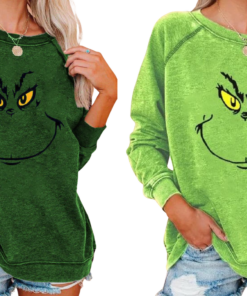 Alternative view of Grinch Printed Long Sleeve Jumper