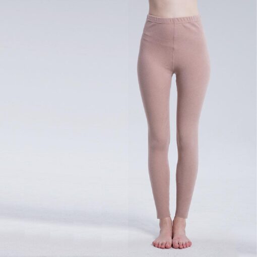 One or Two Double-sided fleece elastic body-fitting leggings - Image 14
