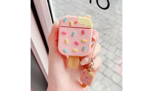 One or Two Ice Cream Popsicle Apple AirPods 1/2/pro case cover _ untracked - Image 2