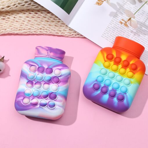 One or Two Silicone Push Pop Hot Water Bag - Image 19