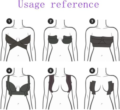 One or Two 5M Invisible Breast Lift Tapes Fits All Cups _ - Image 3