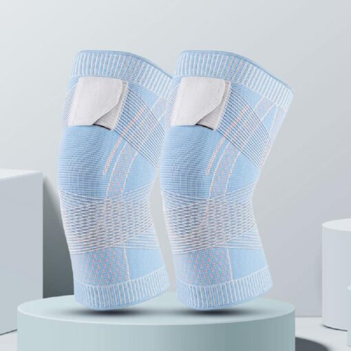 One or Two Pieces Plus Size Knee Brace Support Warm Knee Sleeve - Image 7