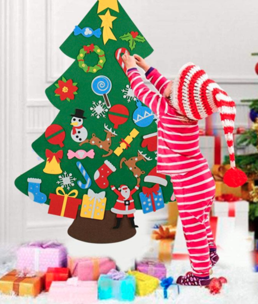 Kids Felt Christmas Tree Kit - Early Black friday drop