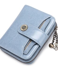 Alternative view of PU Leather RFID Small Compact Wallet