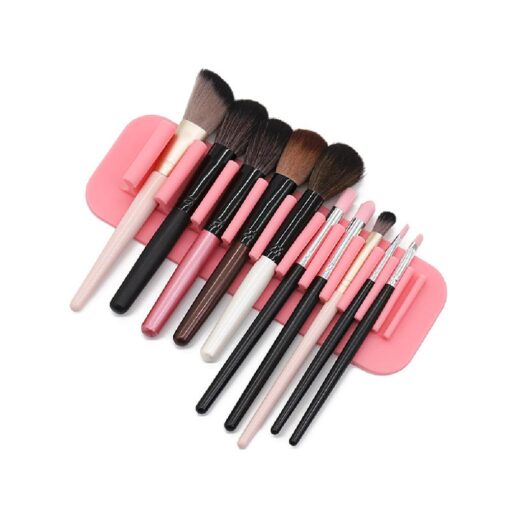One or Two Silicone Wall Mounted Nail Makeup Brush Holder - Image 10