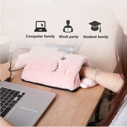 USB Heated Mouse Pad Hand Warmer - Image 4
