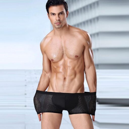 One-, Four-, Eight or Twelve Pack of Men's Breathable Mesh Boxer - Image 11