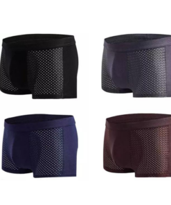 One-, Four-, Eight or Twelve Pack of Men's Breathable Mesh Boxer